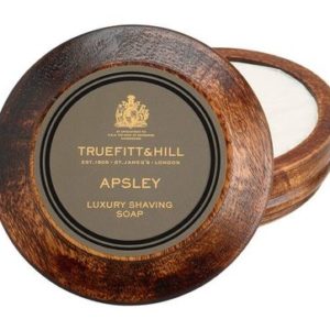Truefitt&Hill Apsley Luxury Shaving Soap In Wooden Bowl