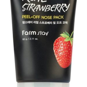 FarmStay Real Strawberry Peel-Off Nose Pack