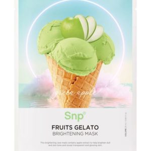 Snp Green Apple Fruits Gelato Brightening Mask