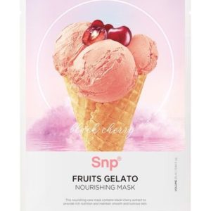 Snp Cherry Fruits Gelato Nourishing Mask Black
