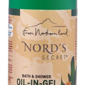 Nord's Secret Soothing Bath & Shower Oil-In-Gel Spicy Almond & Alpine Honey Travel Size