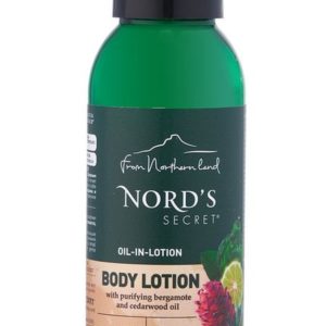 Nord's Secret Moisturizing Body Lotion Bergamote & Cedarwood Travel Size
